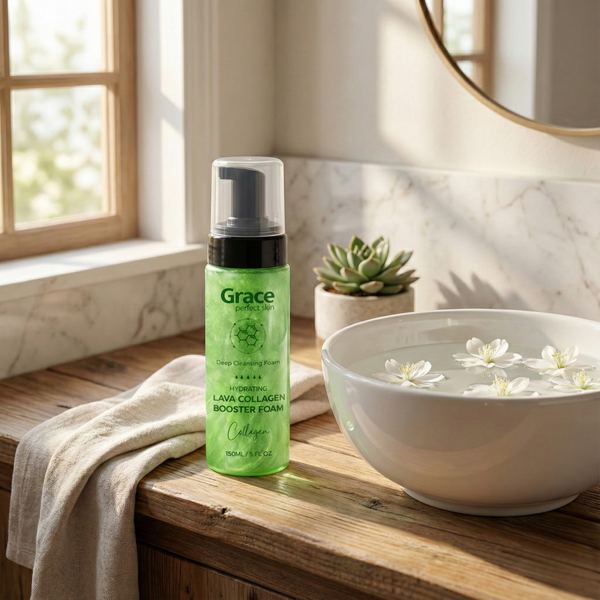 LAVA COLLGEN BOOSTER FOAM – Grace Perfect Skin