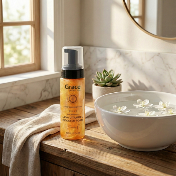 LAVA VITAMIN C BOSSTER FOAM – Grace Perfect Skin